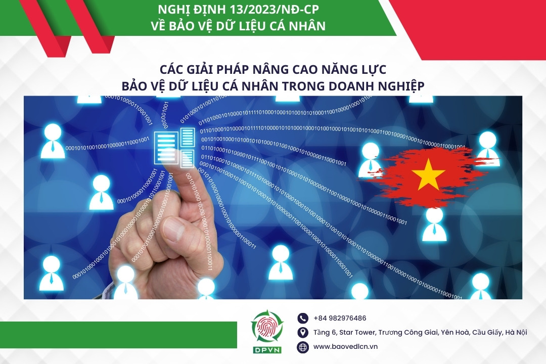 Các giải pháp nâng cao năng lực bảo vệ dữ liệu cá nhân trong doanh nghiệp