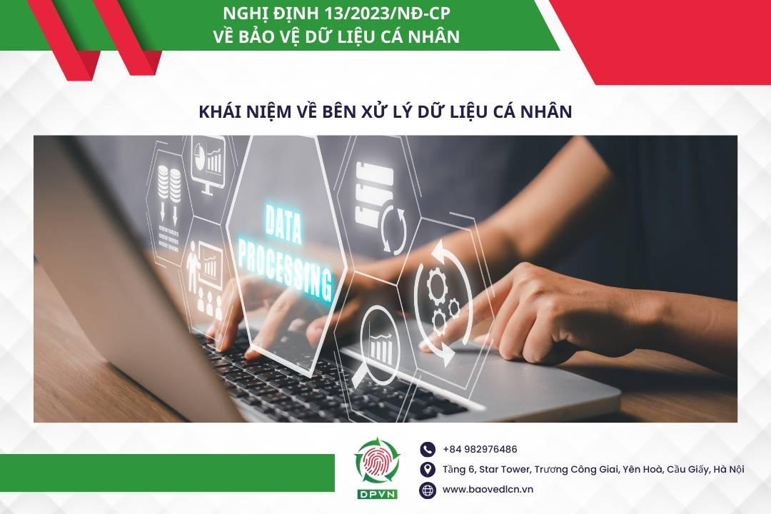 Khái niệm về bên xử lý dữ liệu cá nhân