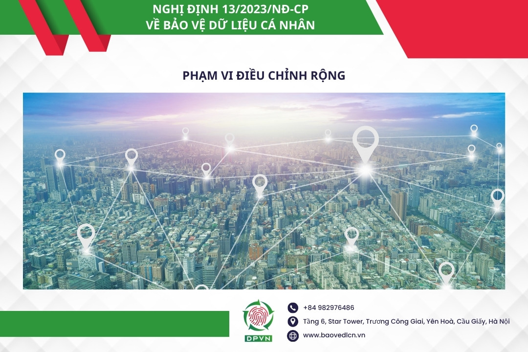 Phạm vi điều chỉnh rộng