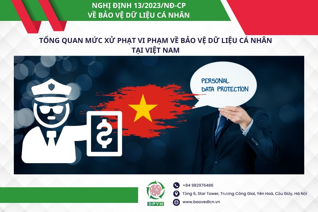 Tổng quan mức xử phạt vi phạm về bảo vệ dữ liệu cá nhân tại Việt Nam